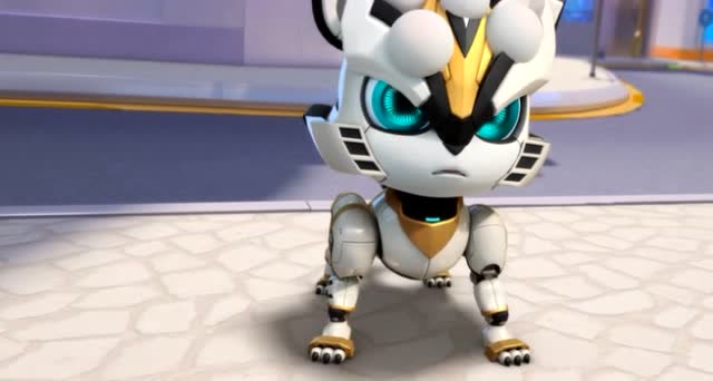 猪猪侠 铁拳虎遇见钢齿虎