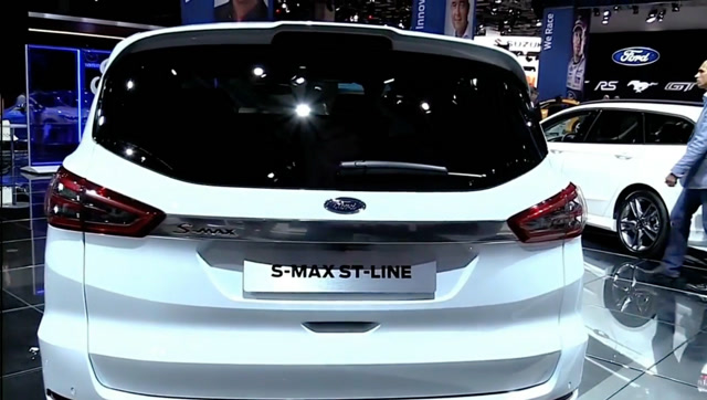 2018款福特smax白色stline 外观内饰