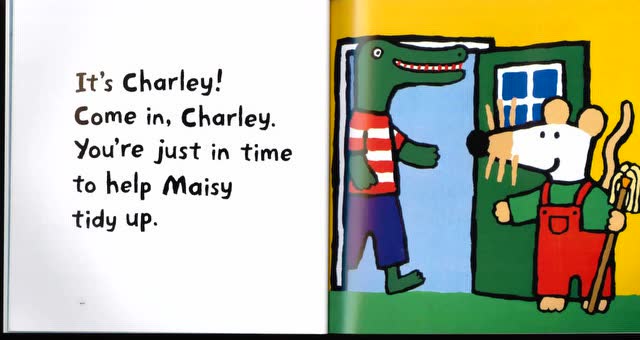 n2017pr024 maisy tidies up.