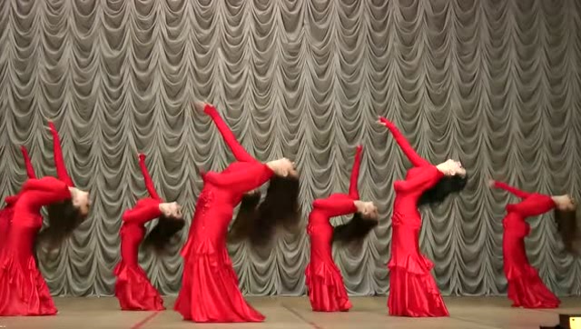 美美哒肚皮舞群舞!