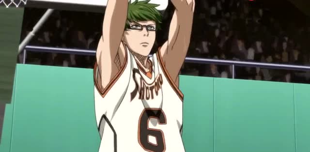 黑子的篮球妖怪呀绿间我的投篮范围是全场