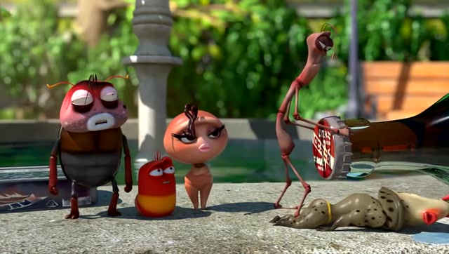 动漫爆笑虫子:原来竹节虫才是最幸运的,其他几位嫉妒死了