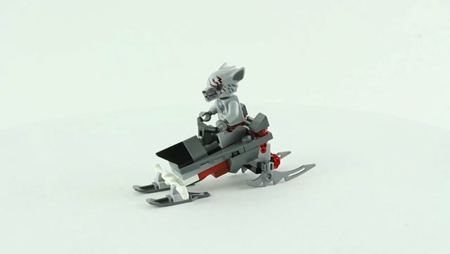 乐高积木气功传奇系列30251,鬼面狼巡逻车