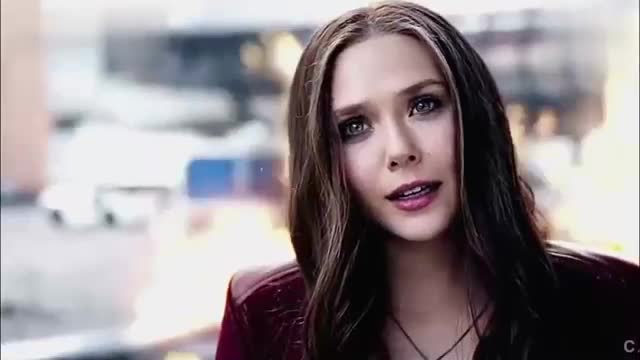 《复仇者联盟3》绯红女巫的个人片段精彩剪辑,我们奥妹太美了!