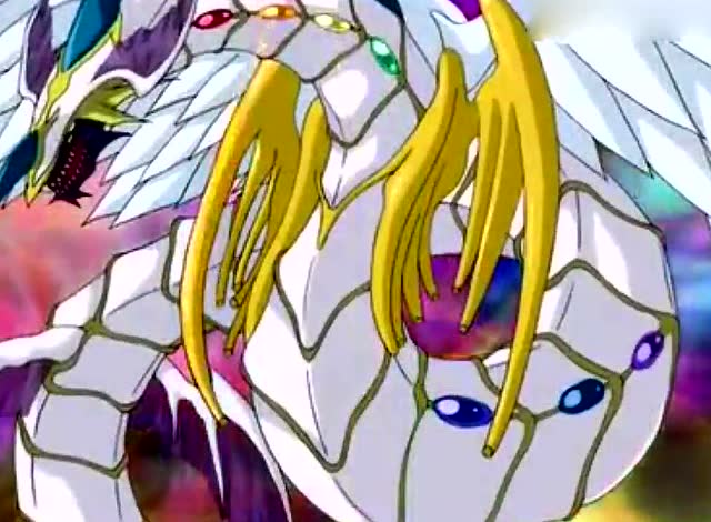 游戏王:彩虹龙觉醒攻击飙升一万点 三幻魔瞬间被击破