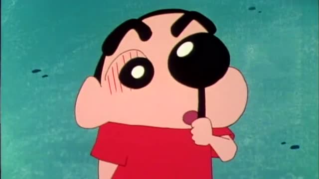 蜡笔小新:医生要测试视力,小新以为测试屁力!