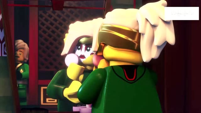 乐高幻影忍者:劳埃德对晴美公主产生了心动的感觉