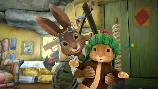 比得兔:本杰明受到爸爸启发,好兔子决不放弃