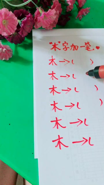 木 字加一笔 你想到了哪些字