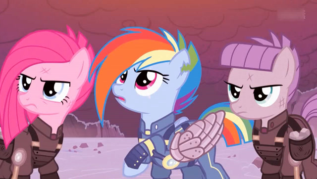 《小马宝莉》云宝,碧琪当兵啦!小马国与黑晶帝国的战争