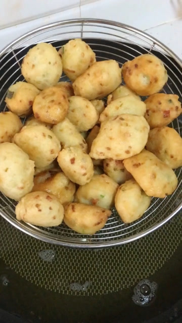 西葫芦做的素丸子超好吃