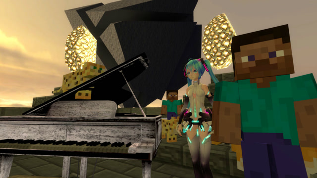 gmod游戏初音未来为什么叫小丹来天空之城