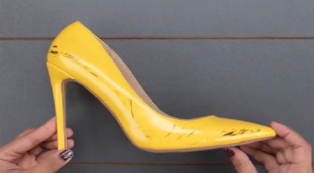 旧鞋子大变身,稍微一改造,商场花钱也买不到