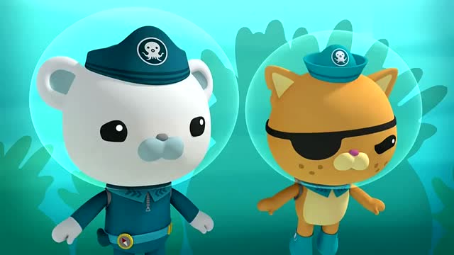 海底小纵队:皮医生他们发现了一只蓝鲸在笑个不停