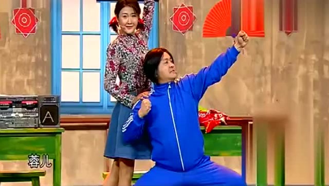 欢乐喜剧人王龙娇娇和唱射雕英雄传宋晓峰实在看不下去了