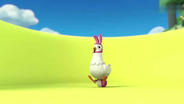 汪汪队:咕咕鸡把彩蛋放在肚子下 这是要孵小鸡吗?