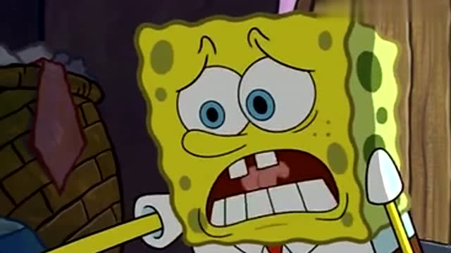 海绵宝宝可能一个人久了很害怕