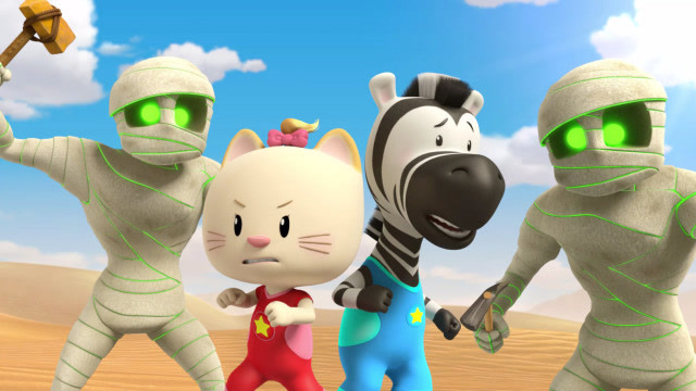 超级小熊布迷 第二季  第0集预告 第二季 第4集 用投石器打败工匠