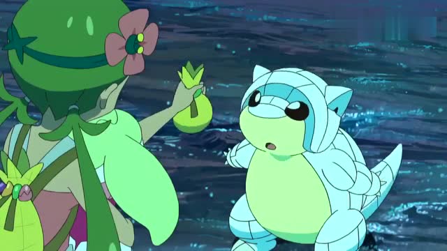 宝可梦新品种!冰系的穿山鼠,一下子出现6只,阿罗拉是个神奇的地方