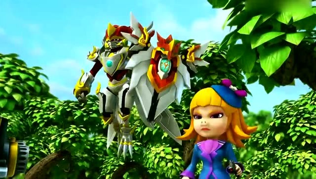 猪猪侠:猪侠火焰鹤保护菲利斯 独自对战两个遗忘战士 好样的猪侠