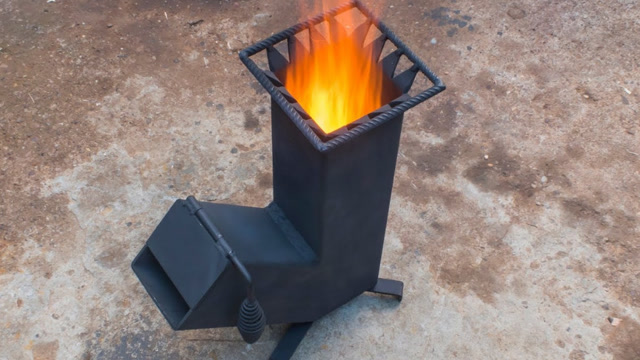 牛人自制黑科技火炉,不费油不耗电,碾压天然气!