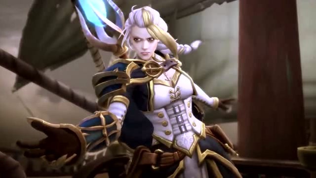 魔兽世界8.0洛丹伦之战cg,战阵使者吉安娜出场!