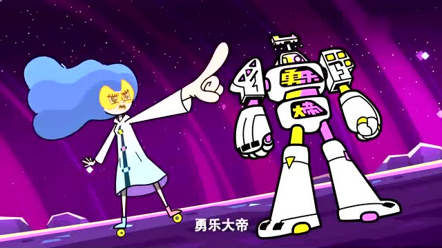 超迷你战士:旋女皇竟然合体成快递双魔皇,用狂速冲击毁了勇乐大帝