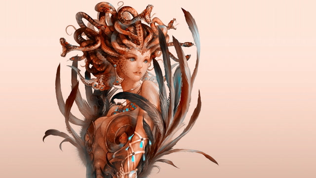 背包科普—蛇发女妖美杜莎,贪恋美色终下地狱!