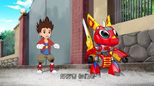 钢甲小龙侠:小胖子被童话世界来的生肖战士打得直叫妈妈