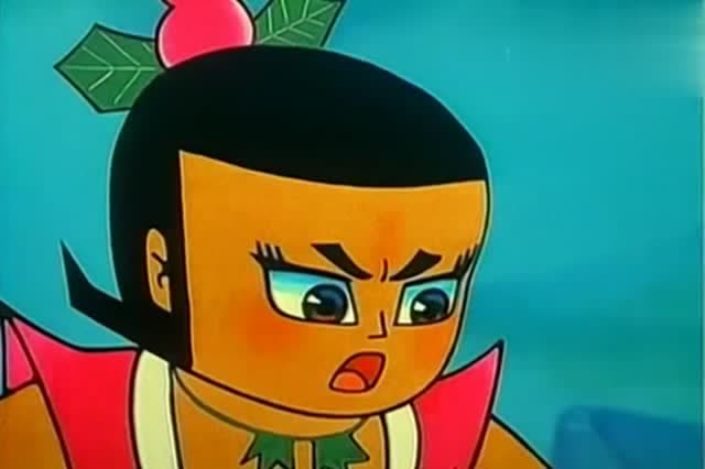 葫芦娃:红娃子钱掉在眼里,很快被青蛇捉住了,不服