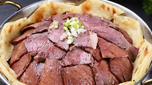 上党驴肉甩饼 好想带走的老家味道