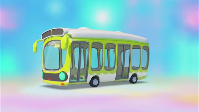 《宝宝巴士》轮子转啊转,车系列经典儿歌"轮子转啊转"