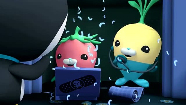 海底小纵队:皮医生睡醒了,小萝卜们看到了植物鱼