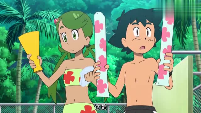 精灵宝可梦:沙漠蜻蜓和烈咬陆鲨游泳对决,竞争非常激烈!(1)