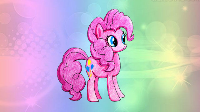 画小马宝莉中的开心果小马碧琪!