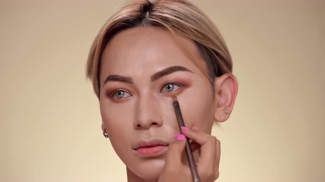 时尚美妆:男生对女生化妆改造