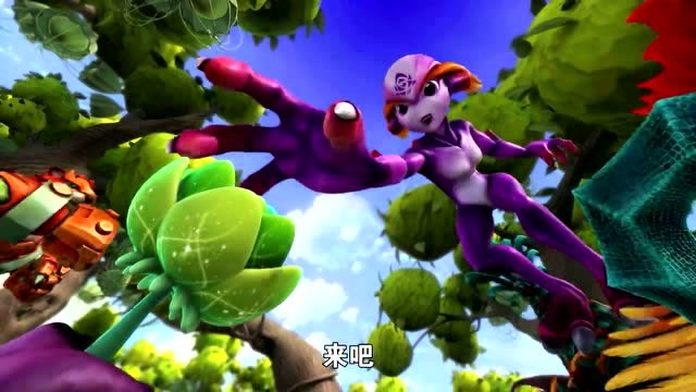 猪猪侠 铁拳虎及时出现撞飞了黑魔怪