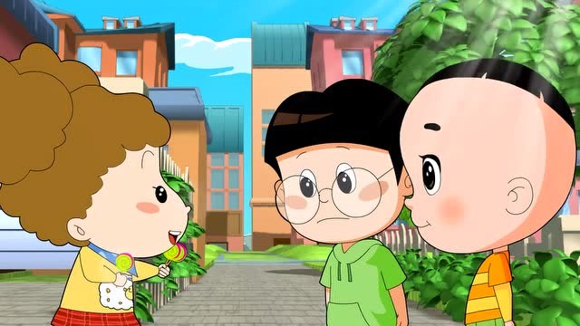 大头儿子和小明为什么抢棉花糖的棒棒糖呢