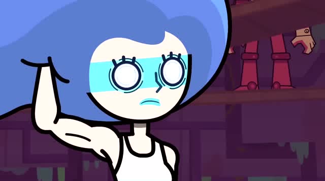 超迷你战士女娃博士这一身的肌肉什么时候练的