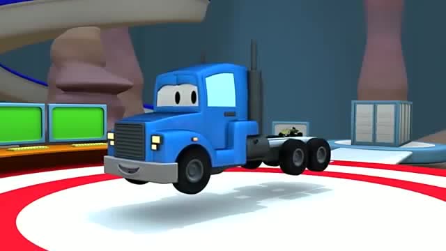 皮克误撞墙,汤姆前来救援失败,关键时刻超级卡车卡尔来了!