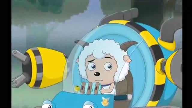 洋洋得意喜羊羊 大雾开车,灰太狼好惨