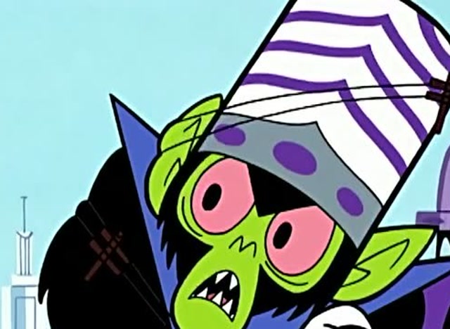 新飞天小女警:魔人啾啾弄坏了自己小镇村的模型