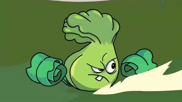 pvz动画:愤怒的菠菜,生气起来很可怕