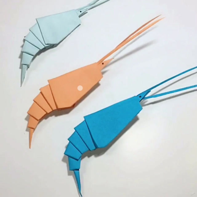 折纸来吃大龙虾