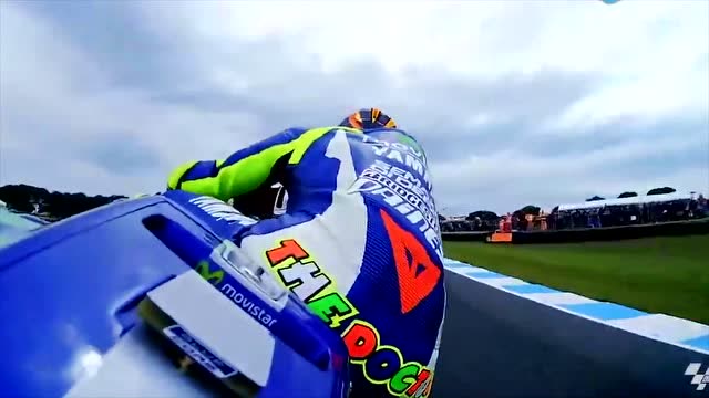 贴地飞行兵 摩托车gp赛精彩镜头合集