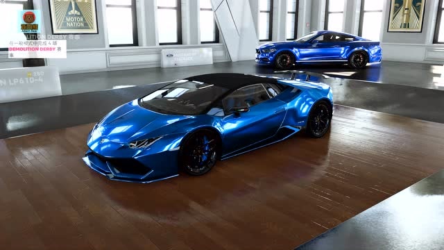 亚当熊 飙酷车神2:改装兰博基尼飓风,超酷炫!