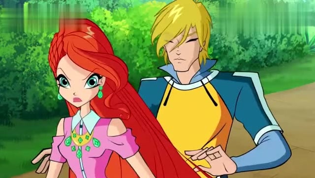 魔法俏佳人蓝天感觉有人监视蕾儿发现是艾拉丝他吃醋了