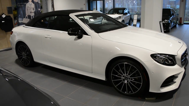 2019款美版奔驰e220 d敞篷版到店实拍,国内很少见