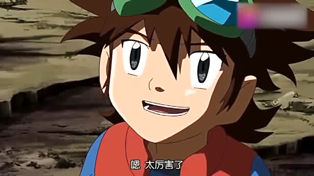 《数码宝贝》高吼兽x5b对战三元士策略兽!