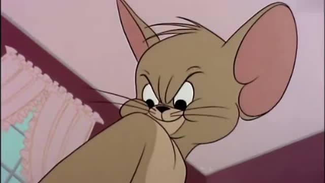 猫和老鼠 汤姆拉出变大后的杰瑞,尴尬不已,有点心疼汤姆啊